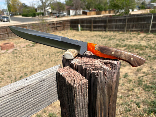 # 237 Extra Large Drop Point – Bastard File Steel