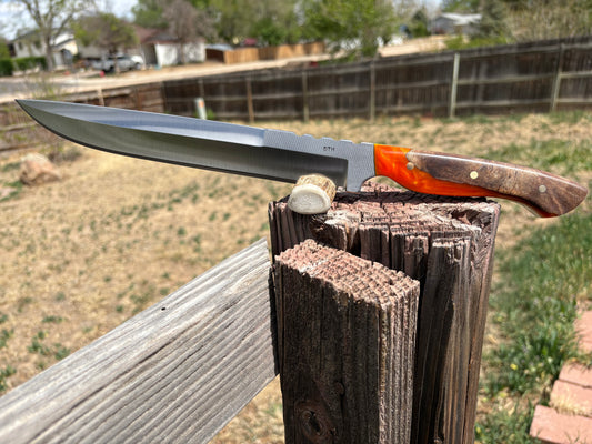 # 237 Extra Large Drop Point – Bastard File Steel