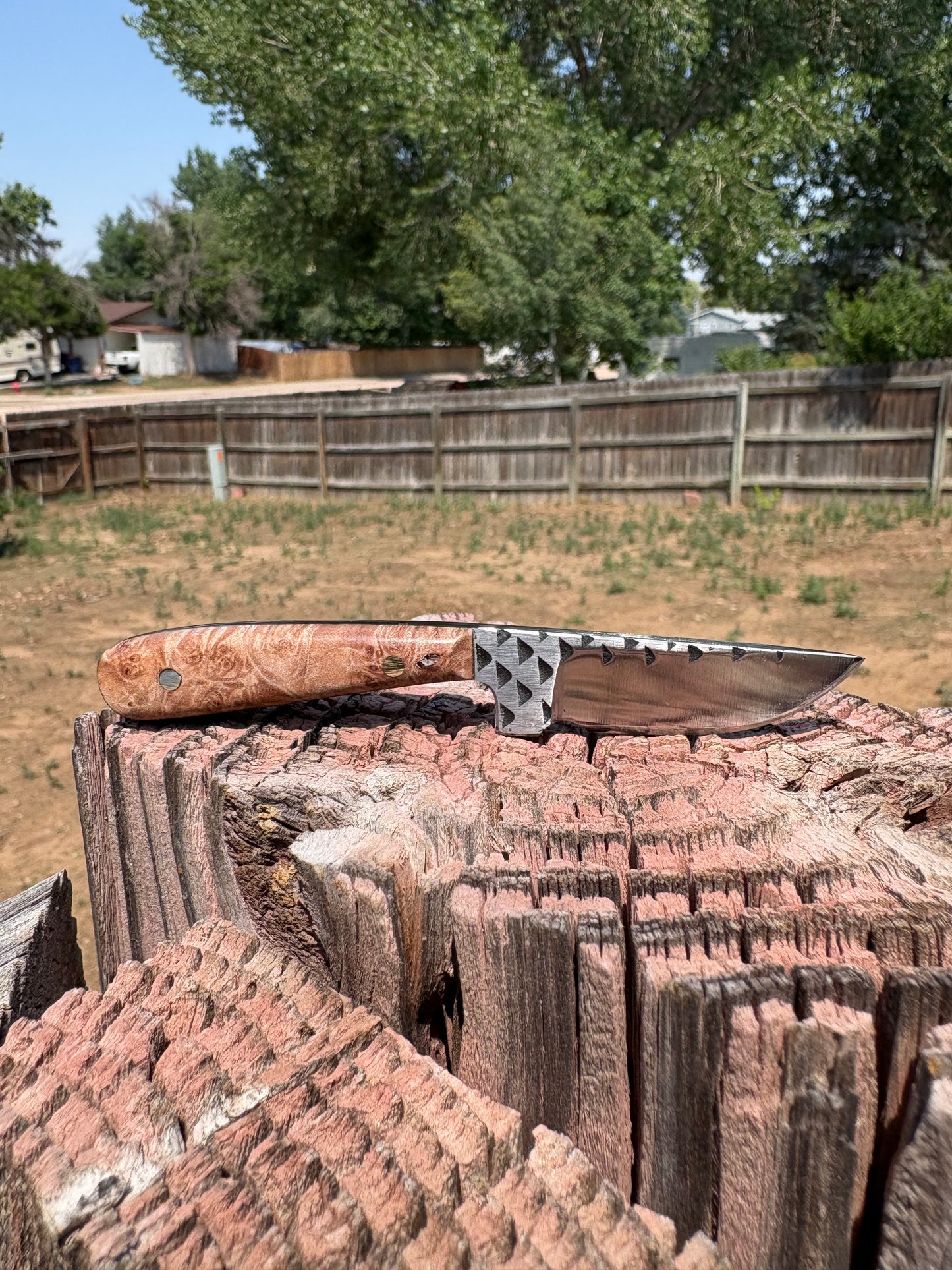 #247 - Hollow Ranger file neck knife (neck knife series)