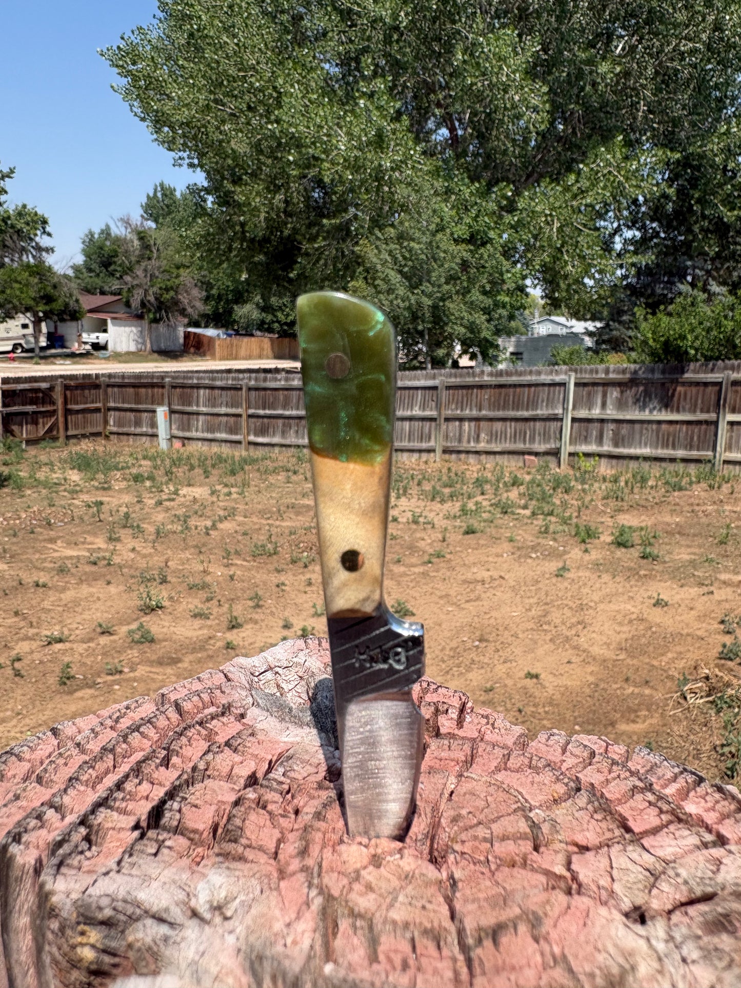 #248 THE EDEN TRAIL KNIFE (neck knife series)
