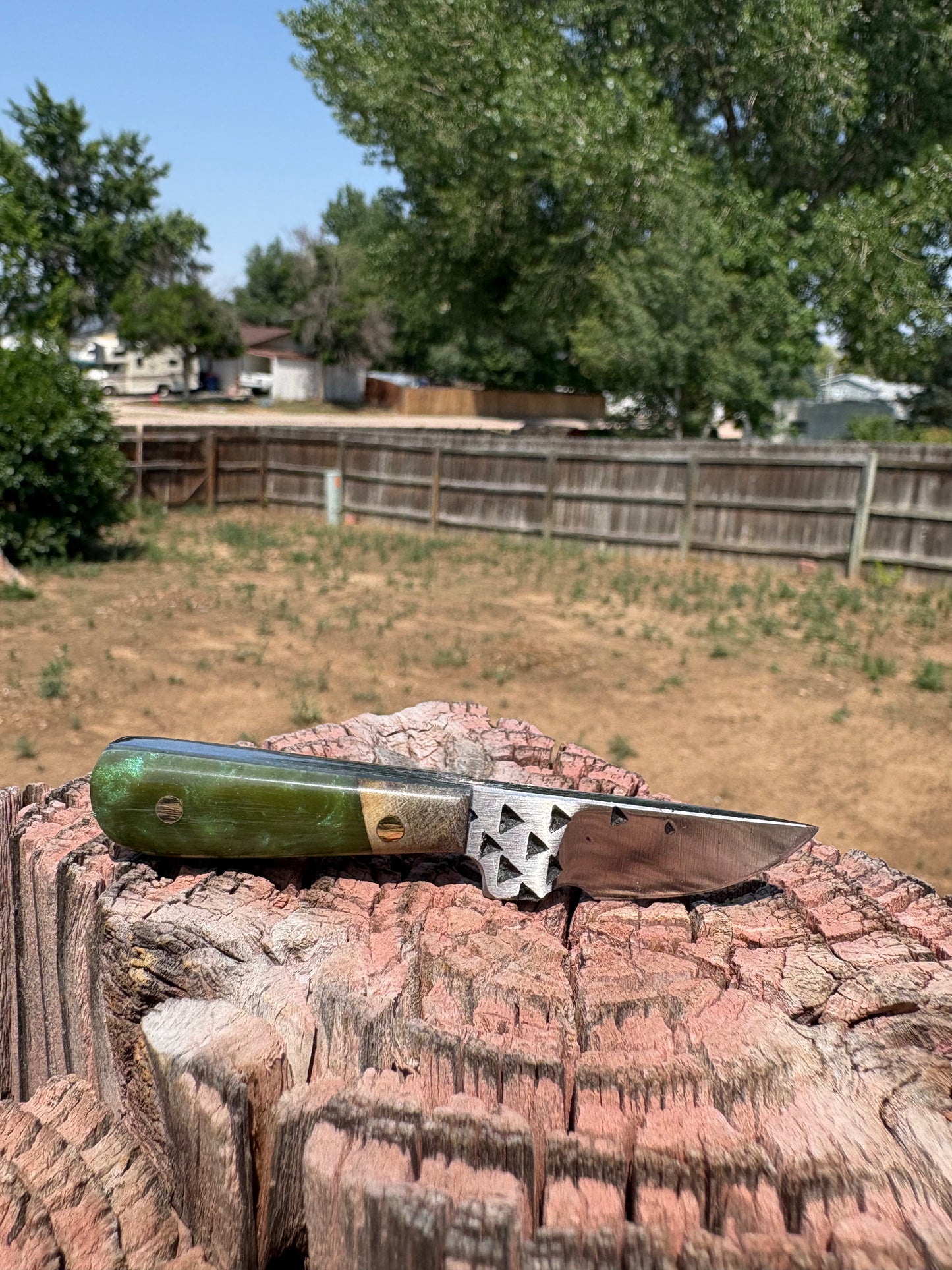 #248 THE EDEN TRAIL KNIFE (neck knife series)