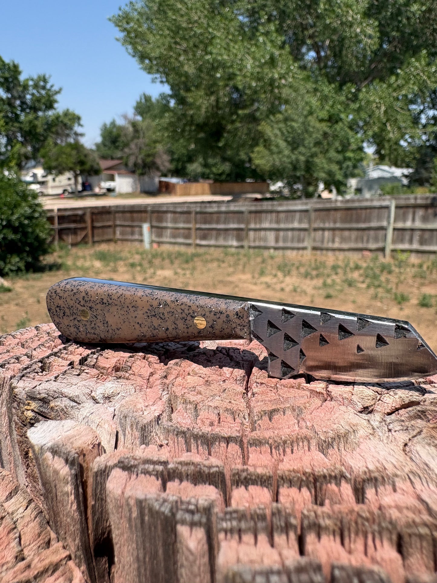 #252 - THE DESERT REFUGE (neck knife series)
