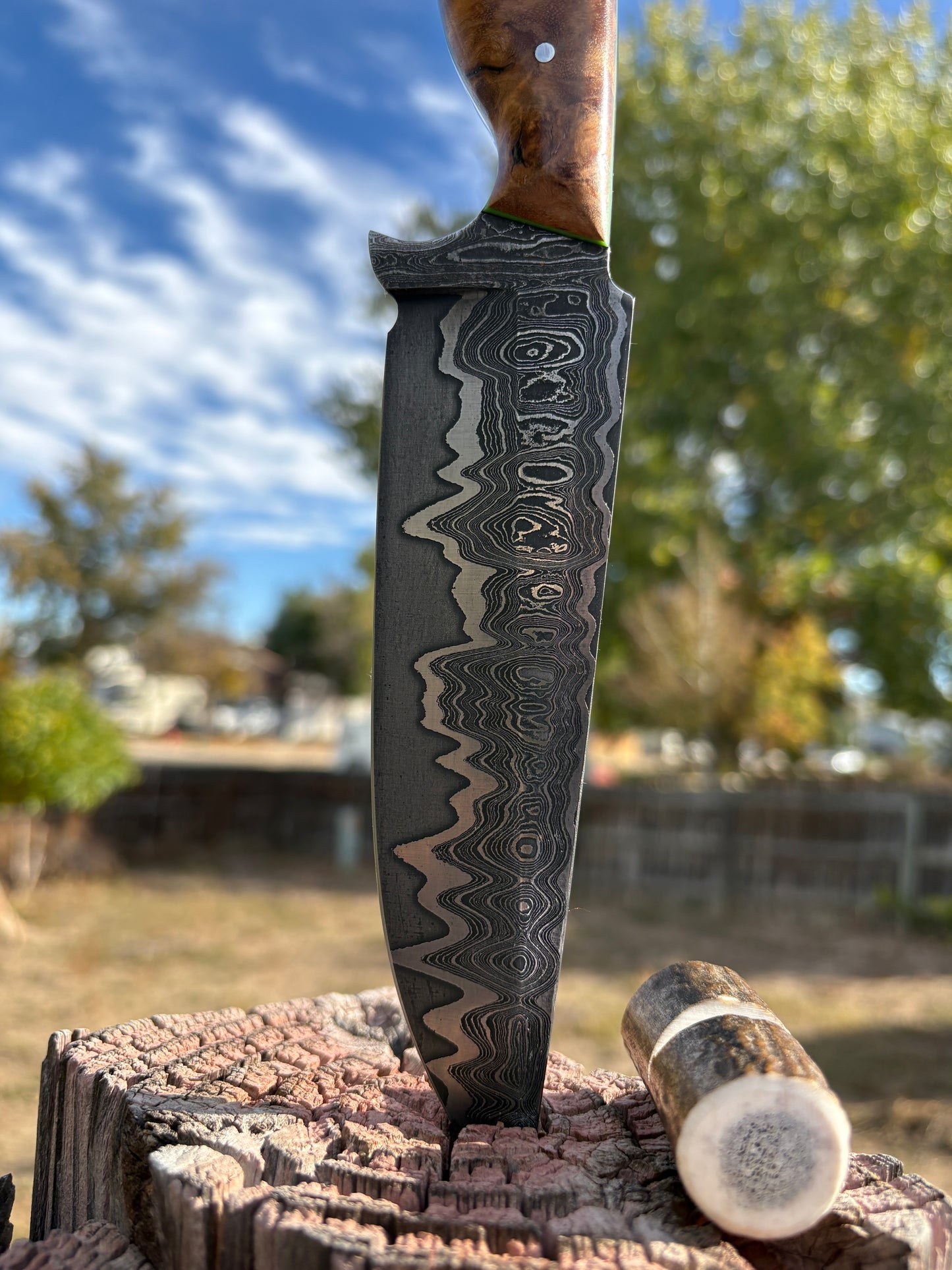 #263 San-Mascus Harpoon Fighting Knife