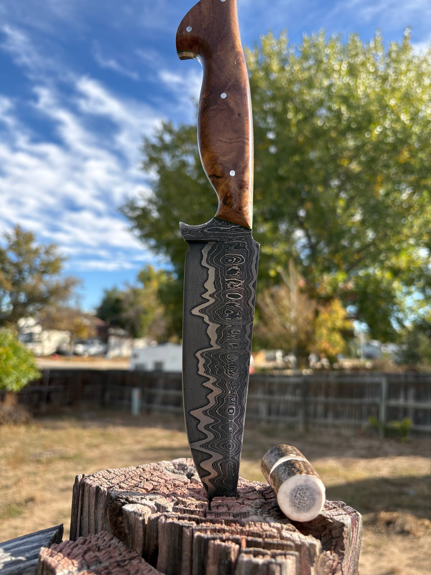 #263 San-Mascus Harpoon Fighting Knife