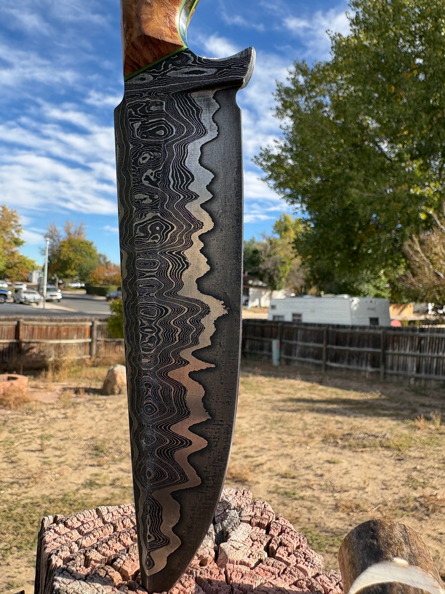 #263 San-Mascus Harpoon Fighting Knife
