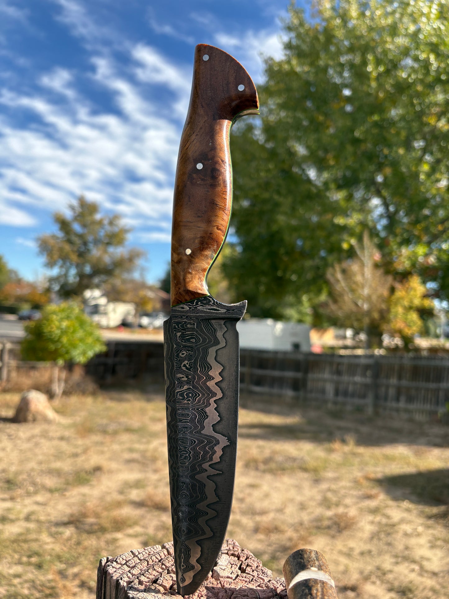 #263 San-Mascus Harpoon Fighting Knife