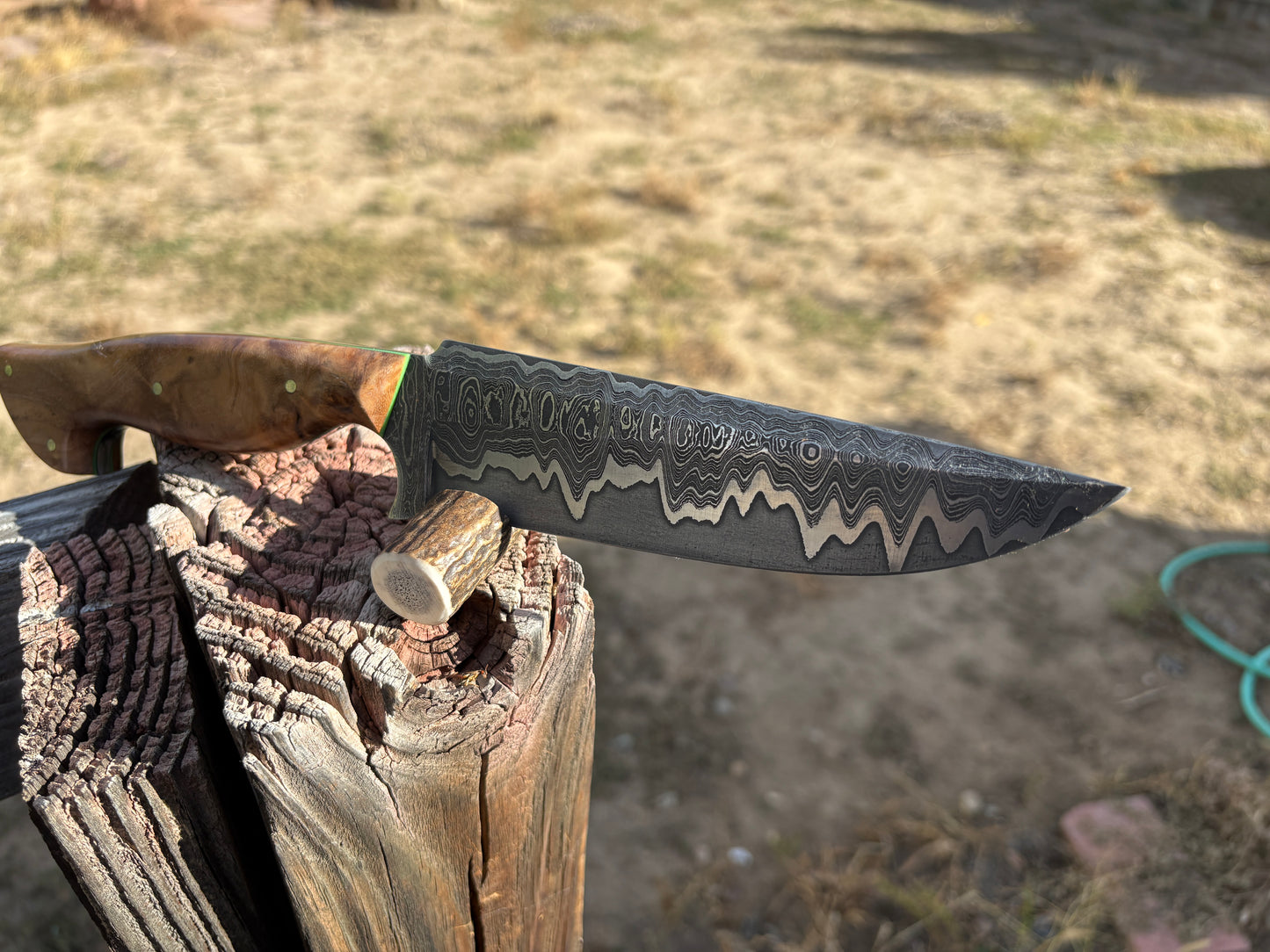 #263 San-Mascus Harpoon Fighting Knife