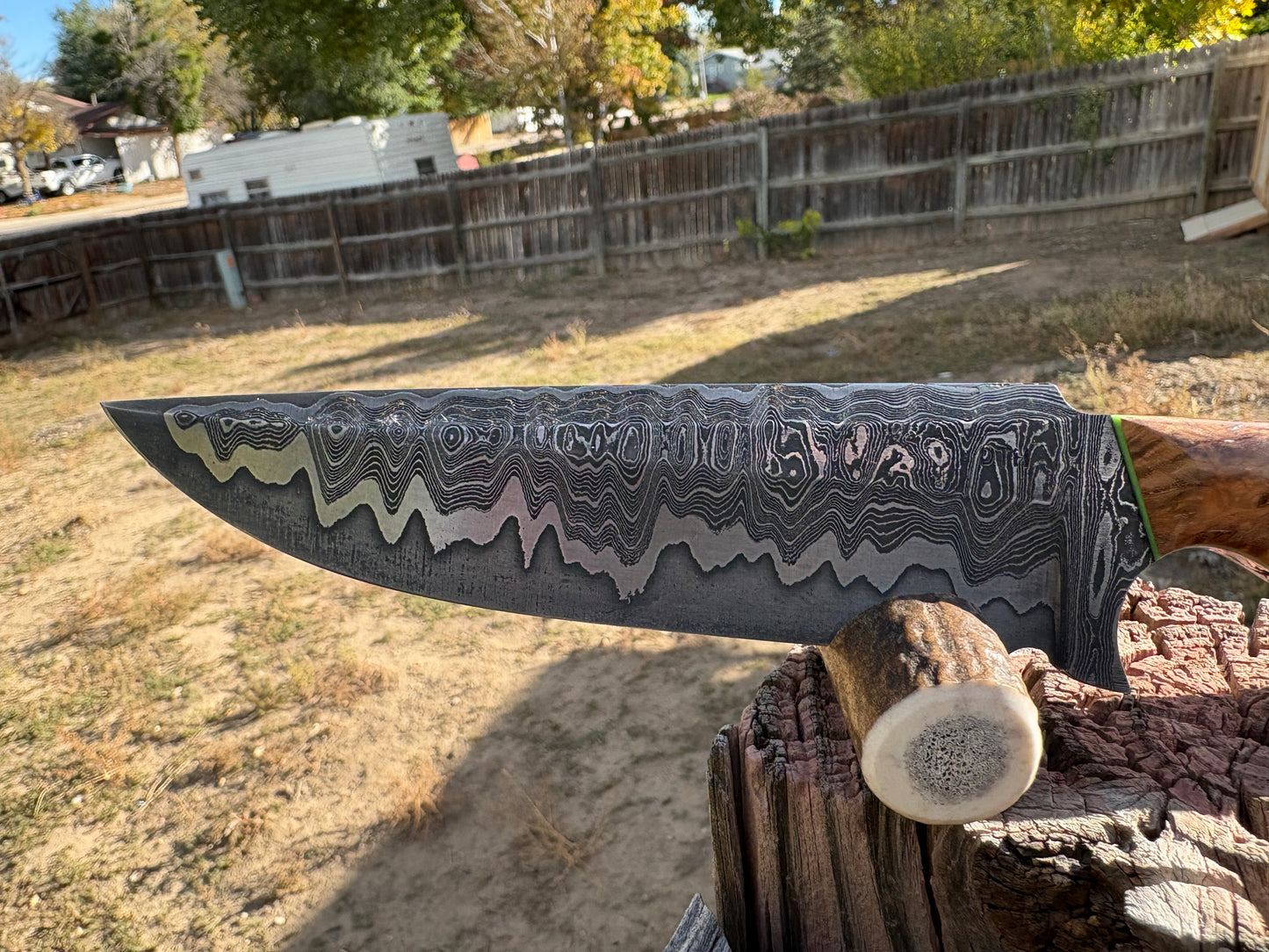 #263 San-Mascus Harpoon Fighting Knife